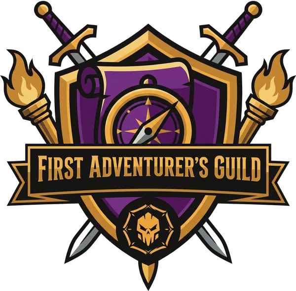 First Adventurer's Guild logo for online role-playing games